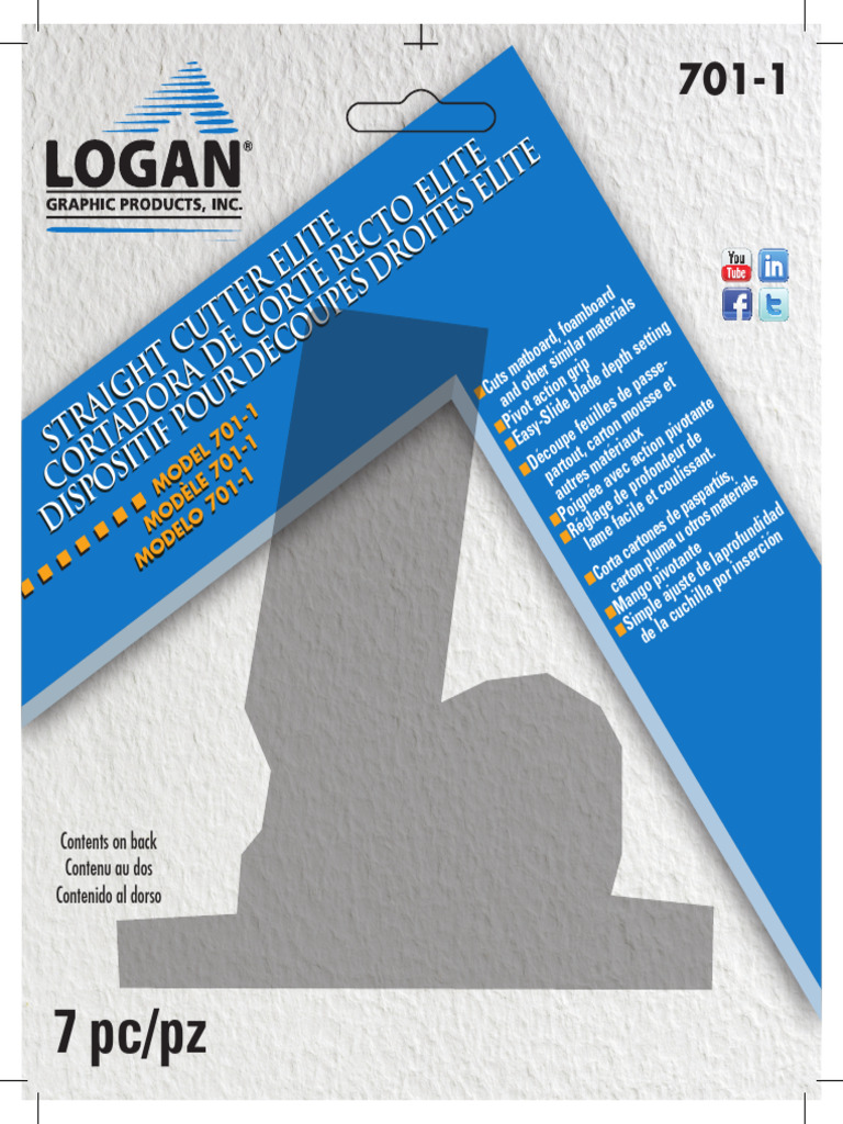 LG701 Logan Straight Cutter Owners Manual | PDF