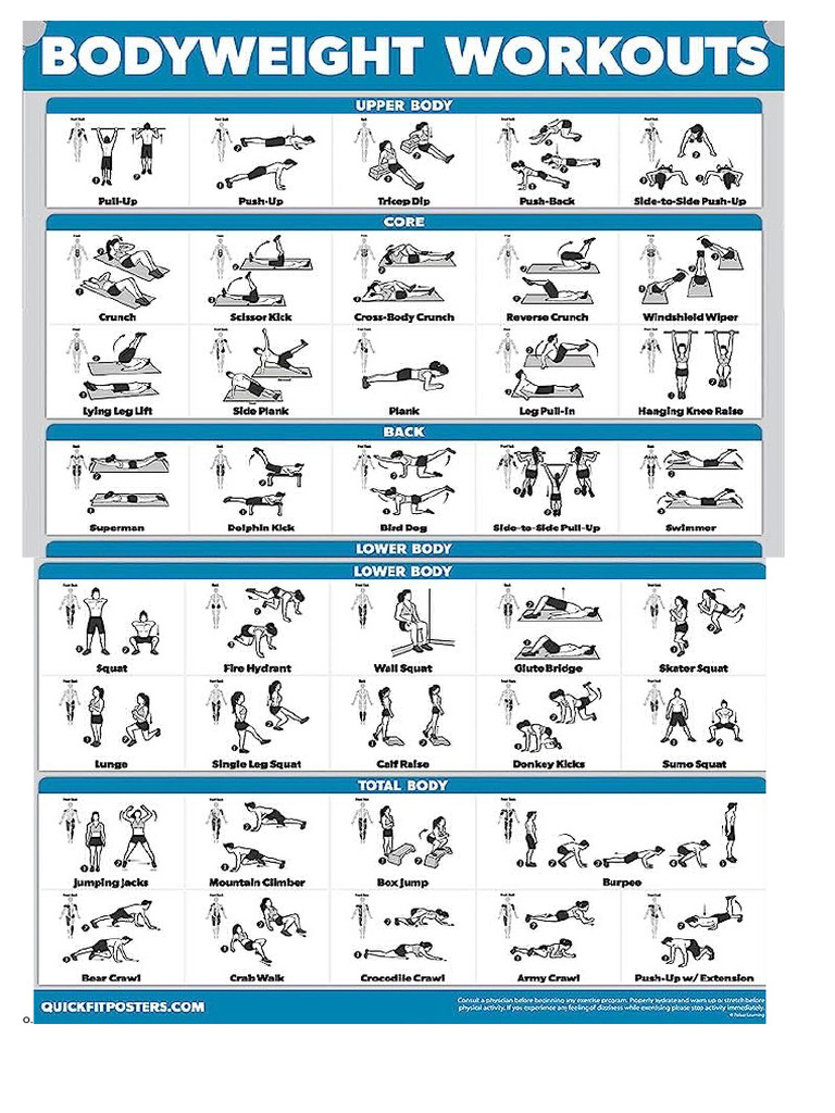 Bodyweight Workouts | PDF