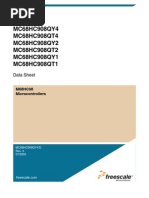 Datasheet MC908QY4