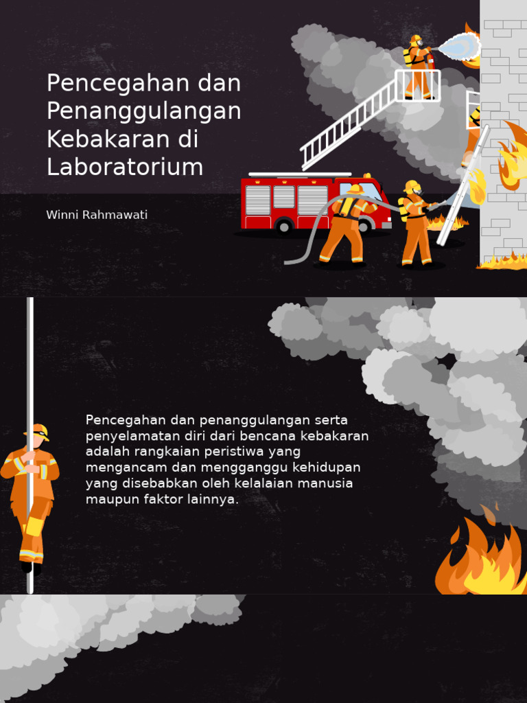 Pencegahan Kebakaran Di Laboratorium Catatan | PDF