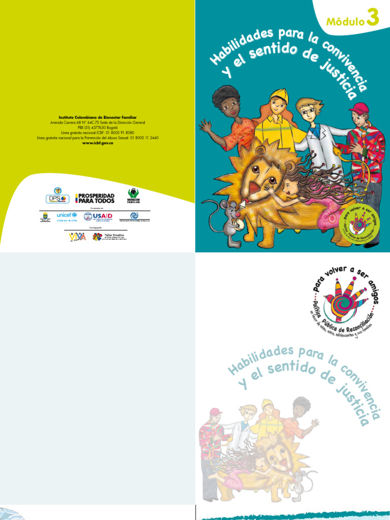 Habilidades para la convivencia y justicia | PDF | Justicia | Crimen y ...