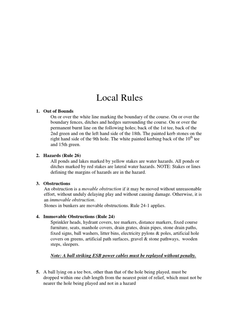 Local Rules | PDF | Technology & Engineering