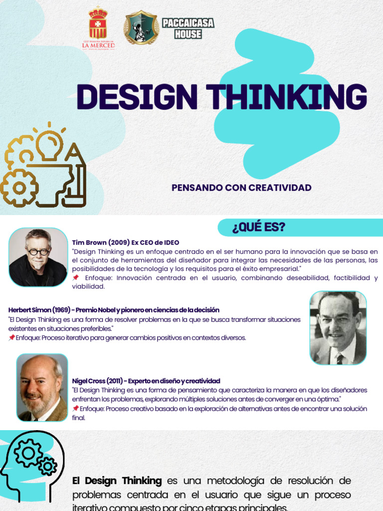 Metodología de Design Thinking Explicada | PDF | El pensamiento de ...