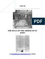 Rule of the Order of St. John