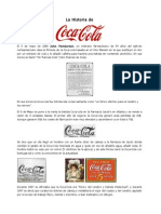 La Historia de Cocacola