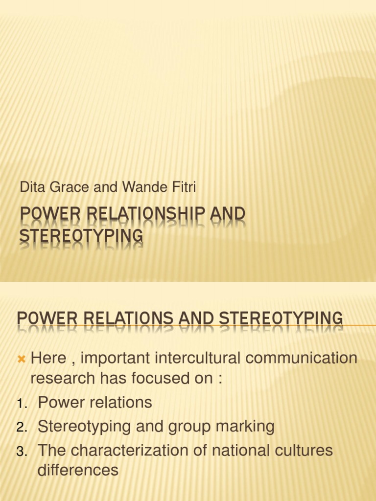 Understanding Stereotyping Dynamics | PDF | Collectivism | Stereotypes