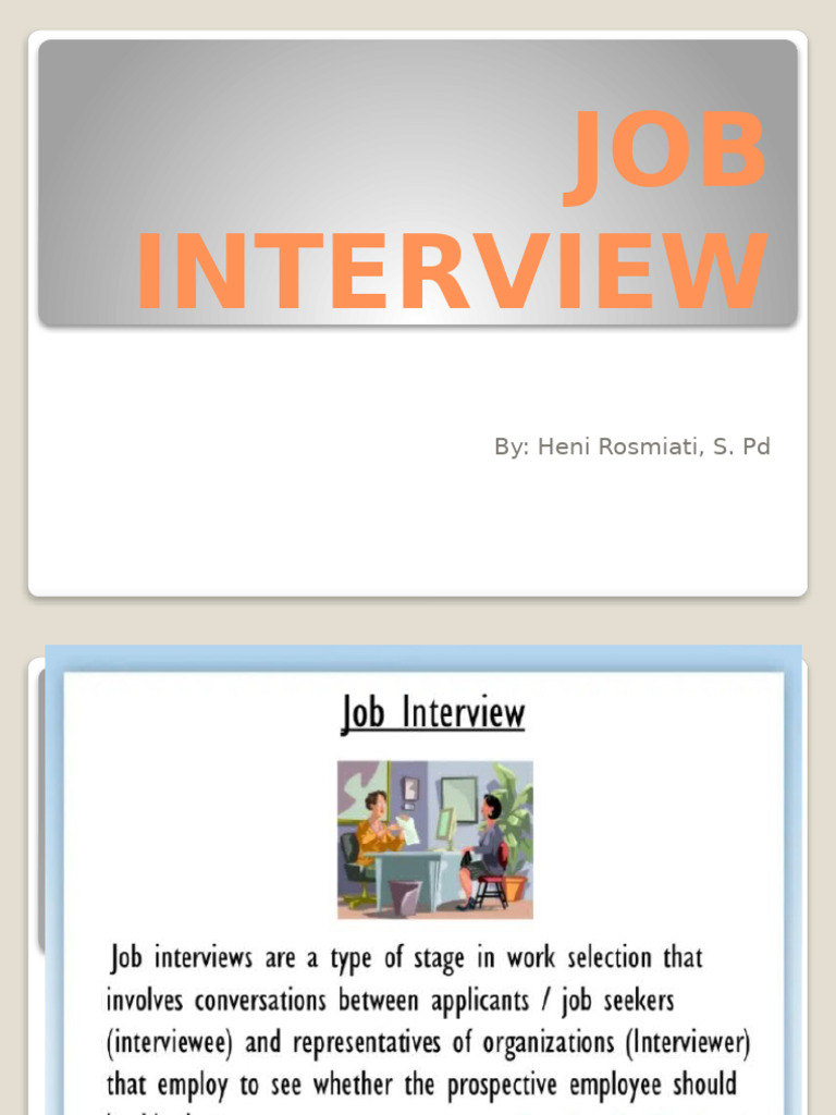 Prepare for English Job Interviews | PDF | English Language | Job Interview