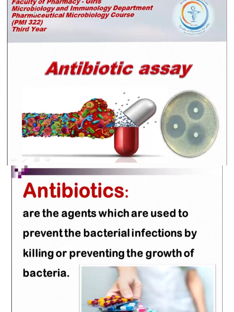 Antibiotic Assay | PDF
