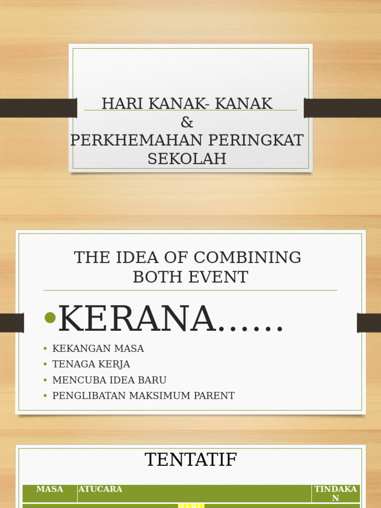 Hari Kanak - Kanak | PDF