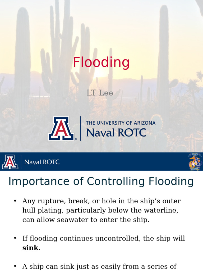 Flooding Control and Repair Techniques | PDF | Water Transport | Ships
