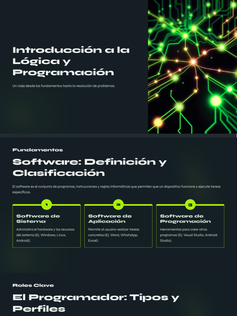 Fundamentos de Lógica y Programación | PDF | Programación de ...
