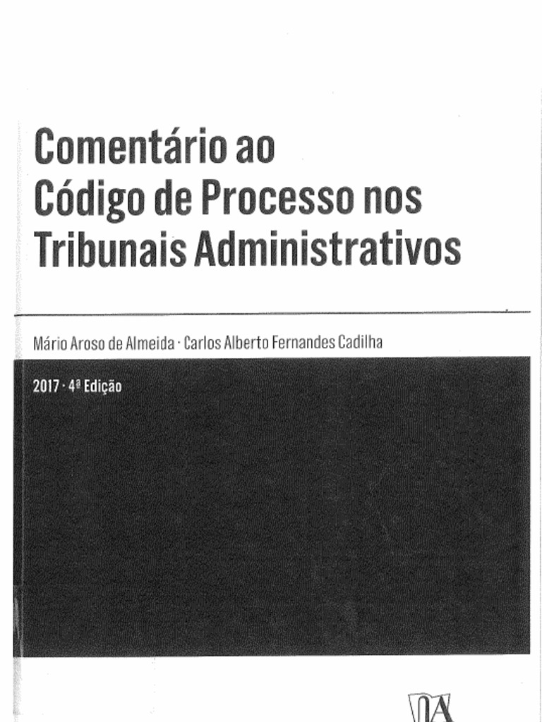 Comentário CPTA | PDF