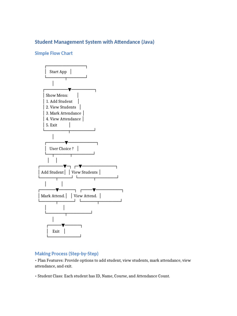 Java Student Management System | PDF | Computer Engineering | Software ...