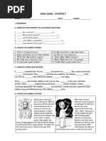Final Exam Starter 3