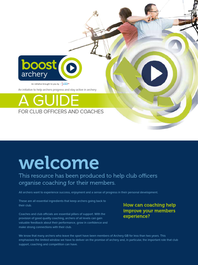 Boost Archery Coaching Guide | PDF | Archery | Bow And Arrow