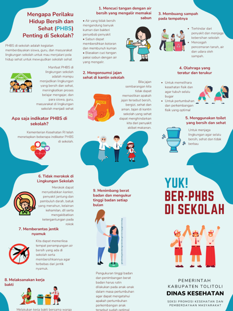 Leaflet PHBS Juni 2023 | PDF