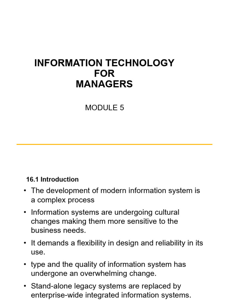 Information Systems for Managers Guide | PDF | Computer Network ...