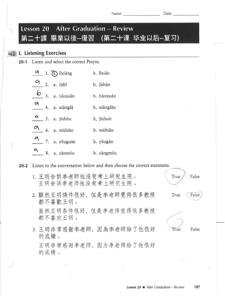Lesson 20 SAM | PDF