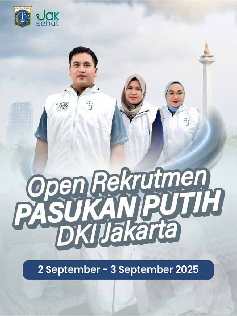 Open Rekrutmen Pasukan Putih | PDF