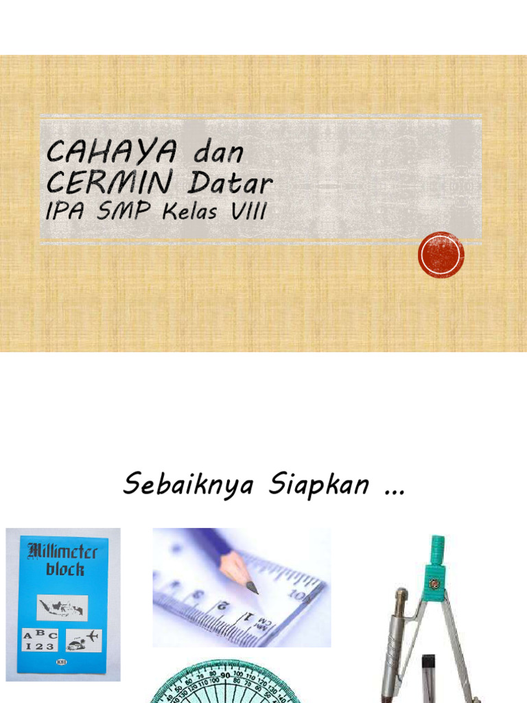Sifat dan Pemantulan Cahaya dalam Optik | PDF