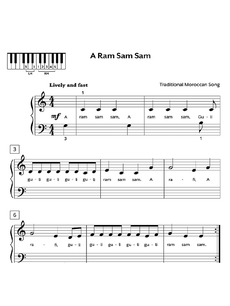 A Ram Sam Sam | PDF