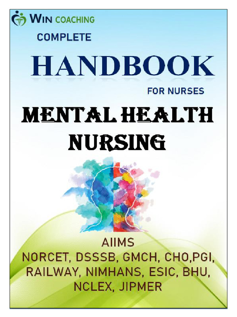 Comprehensive Guide to Mental Health Nursing | PDF | Mental Disorder ...