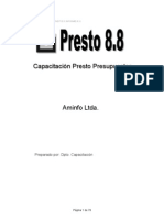 Manual Presto 8.8 en Español