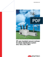 Catalogo Recloser Gas SF6