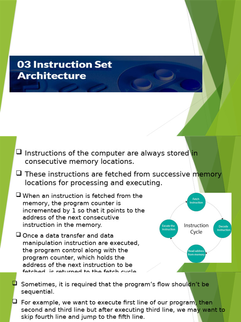 Control Operations in Computer Programs | PDF | Central Processing Unit ...
