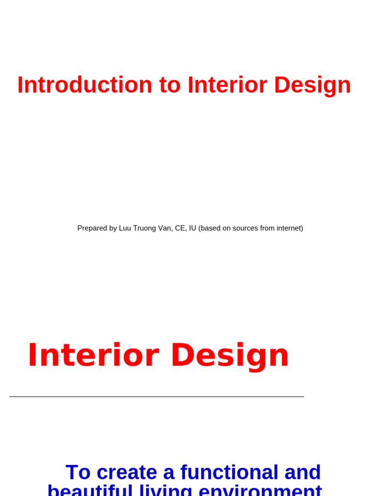12-CA-Introduction To Interior Design | PDF