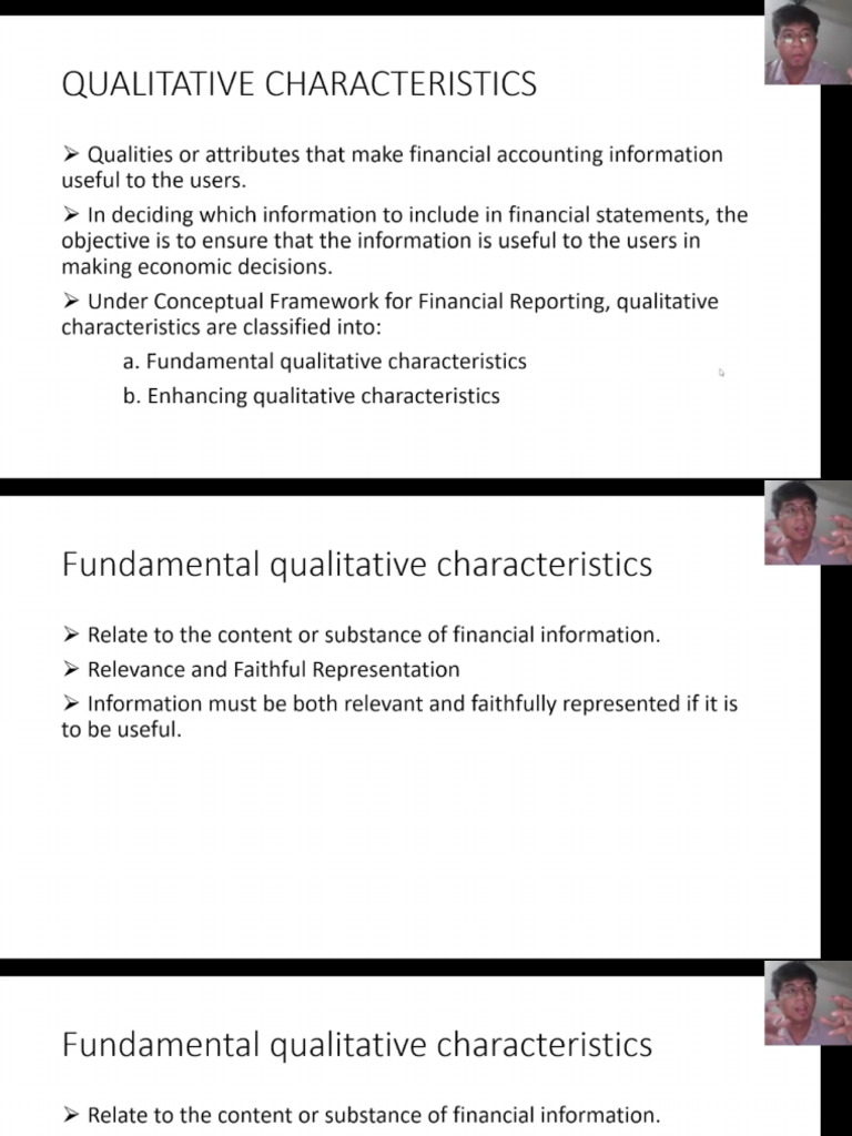 Qualitative Characteristics | PDF