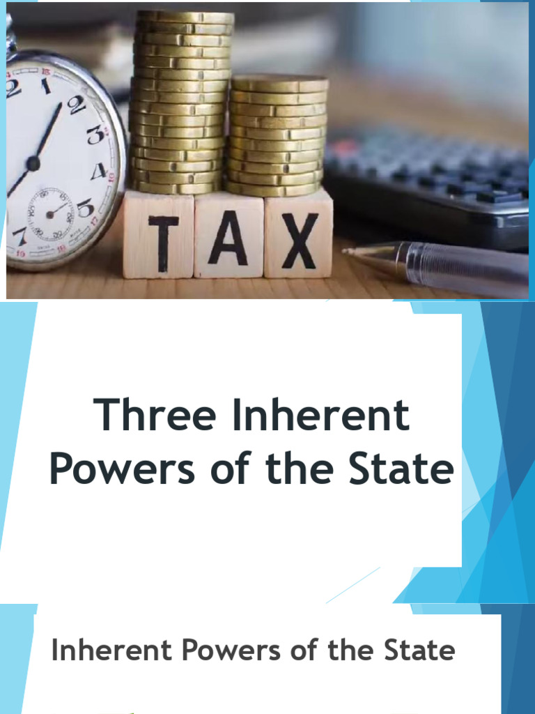 Inherent Powers of The State | PDF