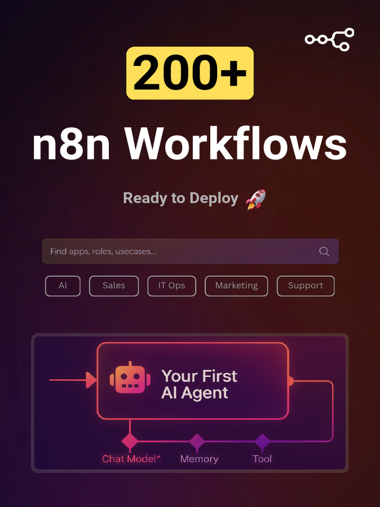 Automate Workflows with n8n AI Agents | PDF | Artificial Intelligence ...