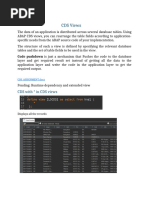 CDS Views and Delta Extraction Techniques | PDF