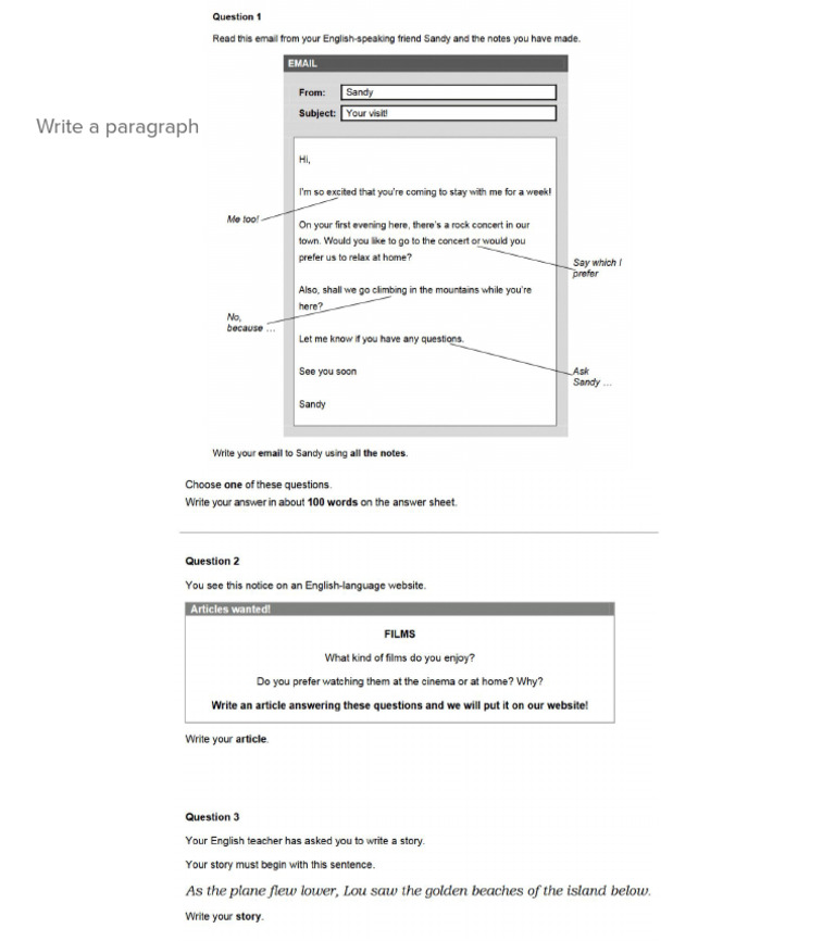 Writing | PDF