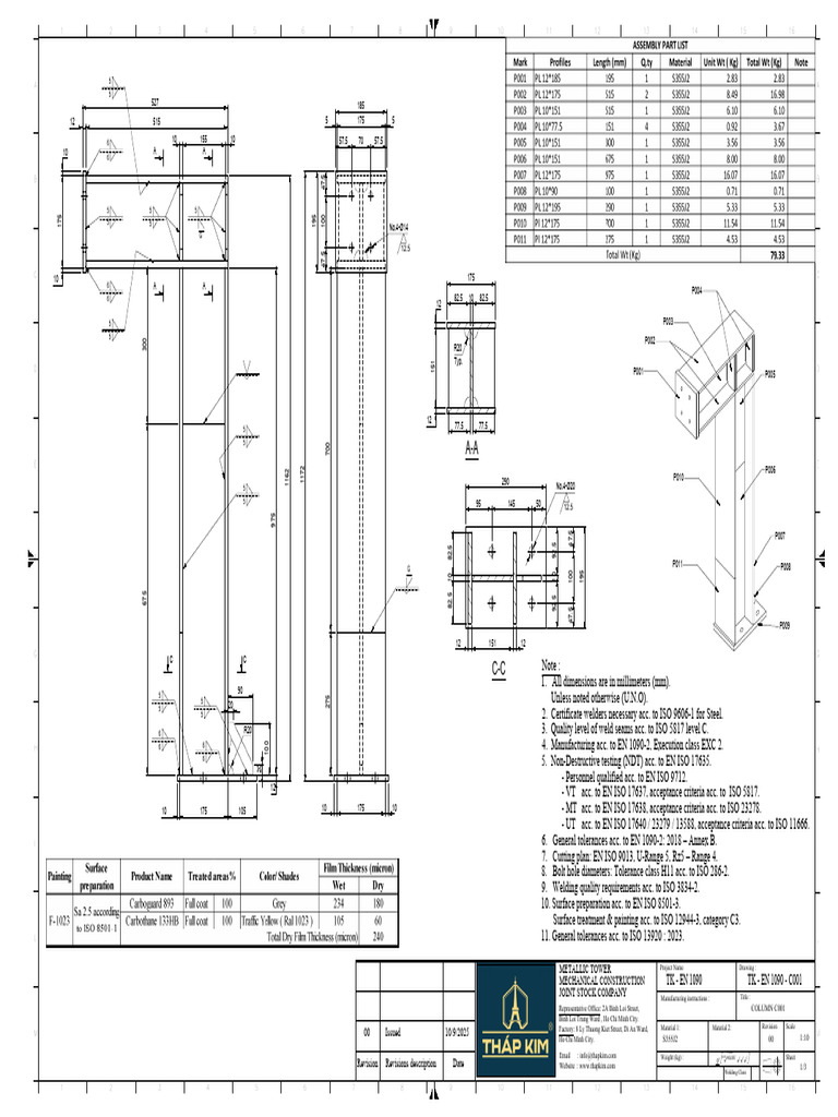 Metallic Tower Construction Details | PDF | Chess Openings | Mechanical ...