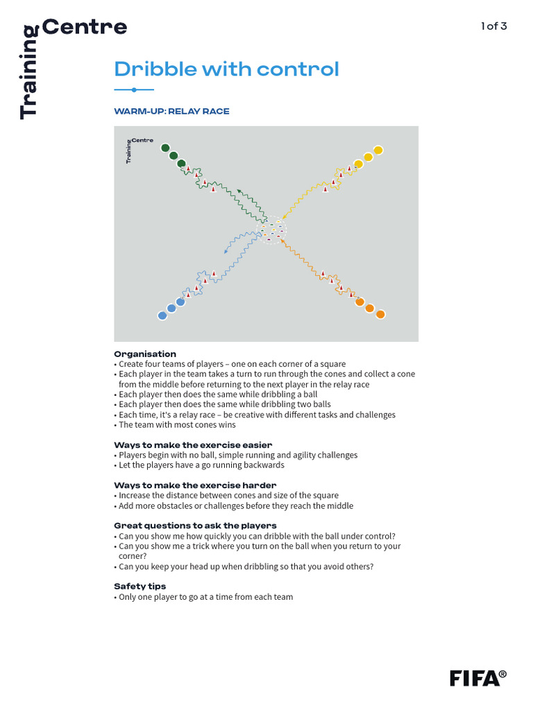 Dribbling and Scoring Drills for Teams | PDF | Team Sports | Sports ...