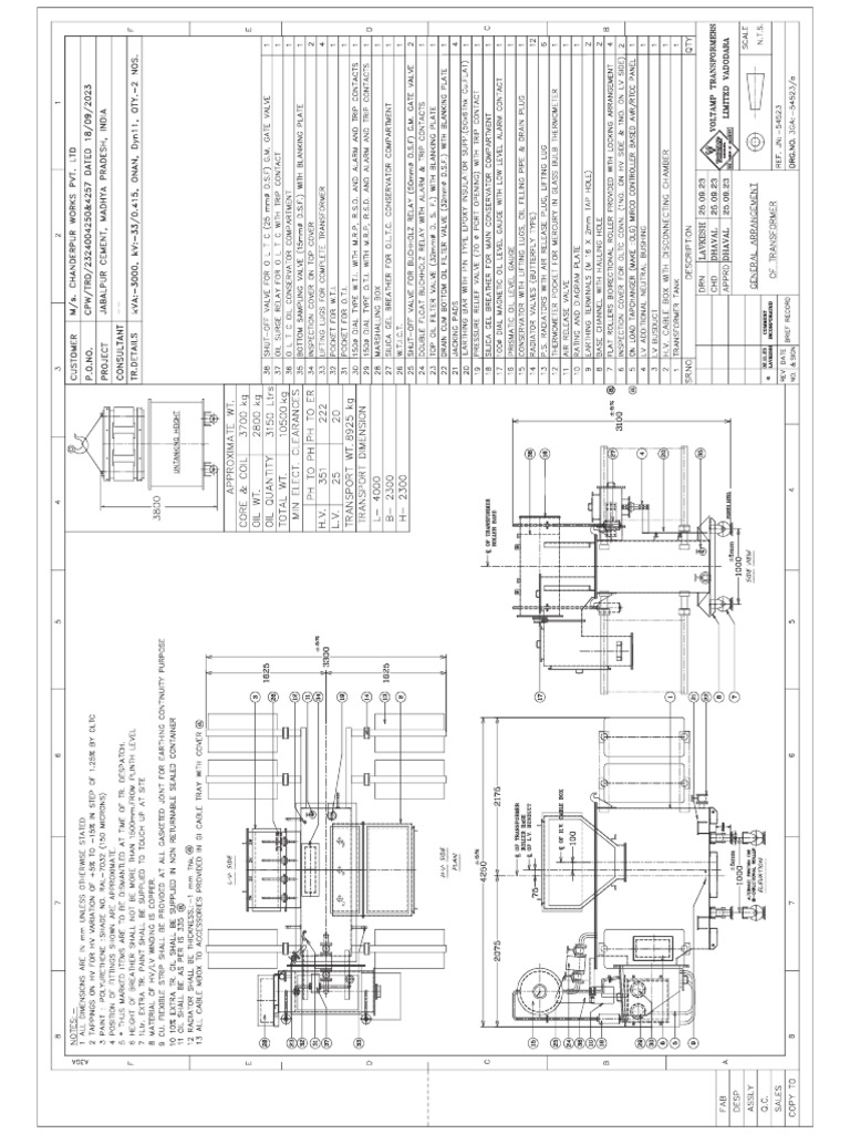 Transformer Drawing. | PDF