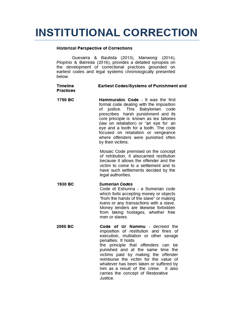 Evolution of Correctional Practices | PDF | Prison | Crimes