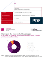 TNS Emnid-Umfrage Zu Haushaltskonsolidierung