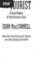 Download Dean MacCannell the Tourist a New Theory of org by Carrie Chen SN92119294 doc pdf