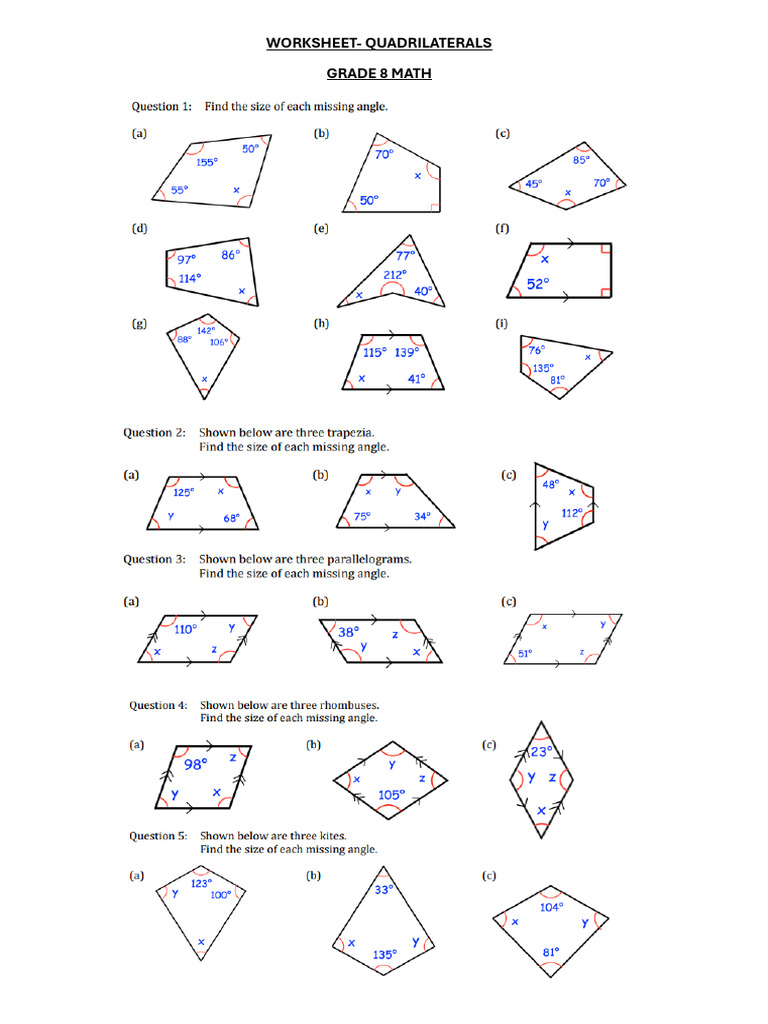 R Quadrilaterals | PDF
