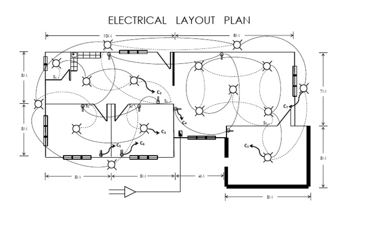 Electrical Layout Plan Overview | PDF