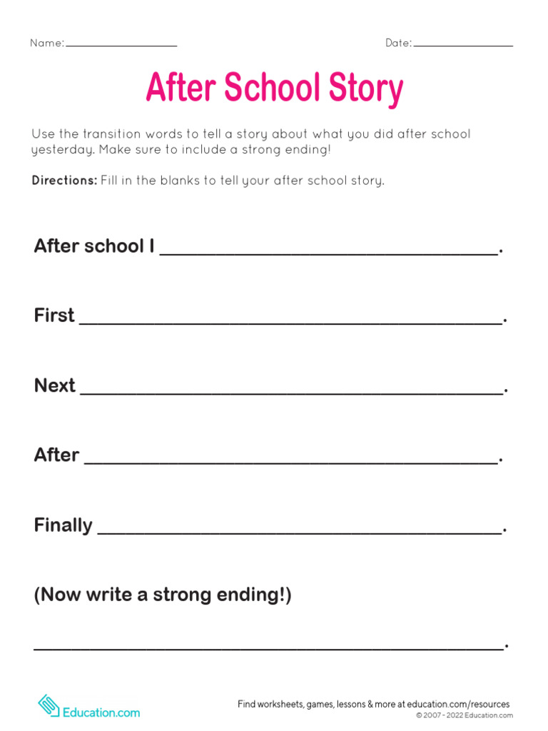 After School Story | PDF