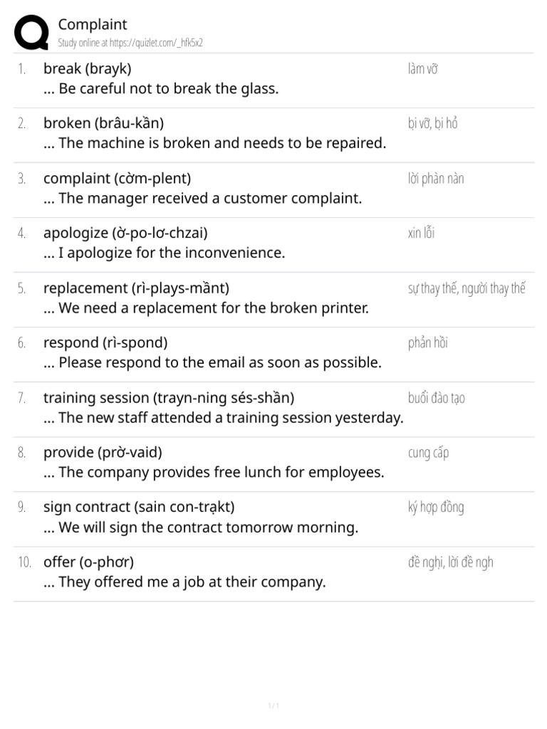 Complaint | PDF