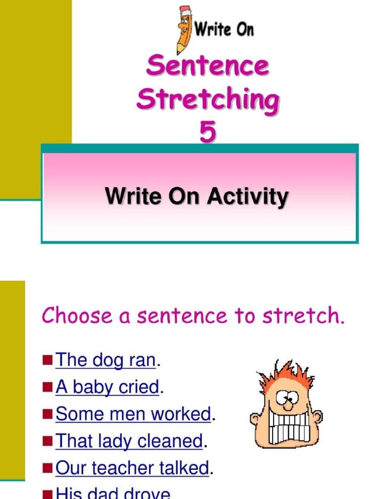 Scetching Sentences 01 | PDF