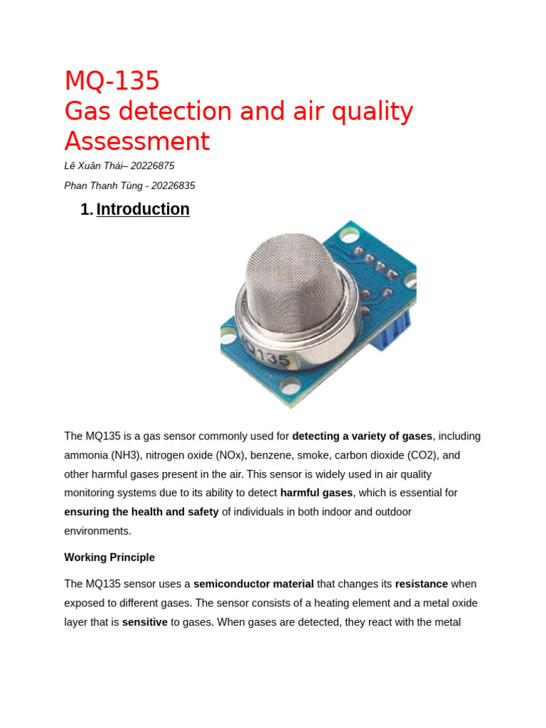 Sensor Final | PDF | Oxide | Sensor