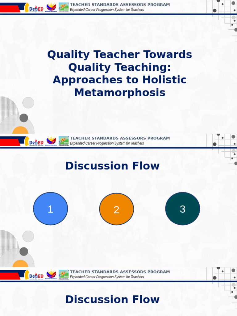 Session 1 - Quality Teacher | PDF | Teachers | Compensation And Benefits