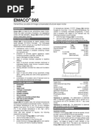 EMACO S55 Technical Data Sheet | PDF | Concrete | Materials