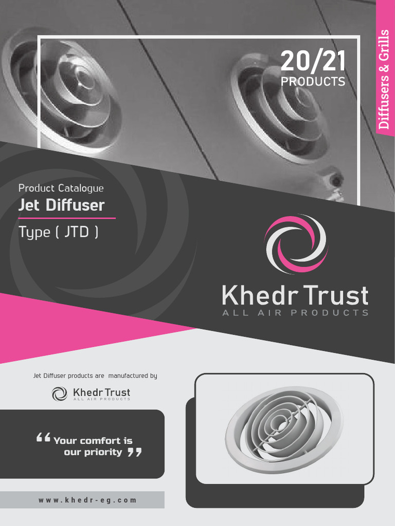 Jet Diffuser Product Catalogue | PDF | Gases | Gas Technologies